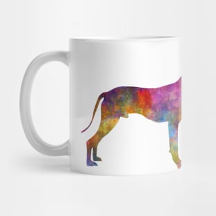 Peruvian Hairless Dog in watercolor Mug